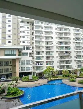 Apart 1 Kamar Tidur View Kolam Renang