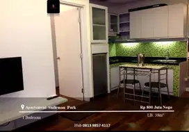 Jual/Sewa Apt Sudirman Park Low Floor 1BR FF Tower B