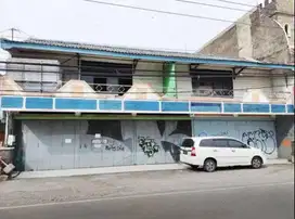 Ruko dan gudang 2 lt strategis pinggir jl raya
