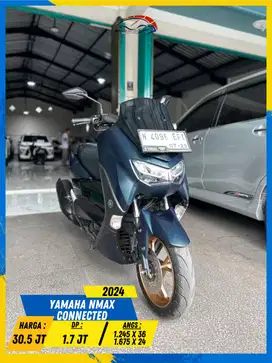 YAMAHA NMAX CONNECTED 2024 LIKE NEW MASZEHH HIKMAH MOTOR KEPUH
