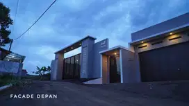 Rumah Mewah elegan sejuk ada kolam renang di Sukabumi