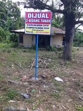 Tanah Pinggir Jalan Abdul Hamid Sebrang SMAN 1 Pesisir Tengah