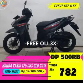 JUAL CEPAT HONDA VARIO 125 CBS OLD 2018 CASH/KREDIT BERGARANSI