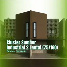 Rumah Industrial 2 Lantai Siap Huni di Solo, Cocok untuk Keluarga