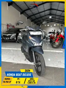HONDA BEAT DELUXE 2024 LIKE NEW MASZEHH HIKMAH MOTOR KEPUH