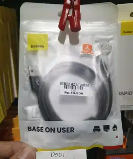 USB BASEUS HALO FAST LIGHTING|ATLANTIS DAHSYAT
