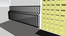 Pagar,canopy ,kusen aluminium