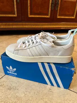 Sepatu Adidas Campus BZ0065 White BNIB
