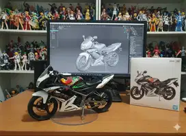 Ninja rr 2012 komplit pajak on plat F