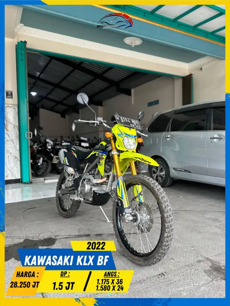 KAWASAKI KLX BF 2022 LIKE NEW MASZEHH HIKMAH MOTOR KEPUH