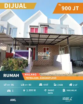 Rumah Cantik Scandinavian Harga 900 Juta An Di Cluster Patraland Mlg
