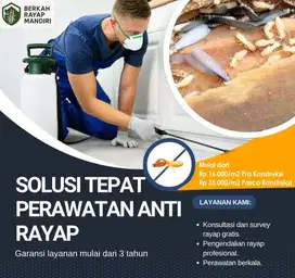 Jasa Pengendali Rayap Semarang & Sekitarnya Pembasmi Rayap & Hama
