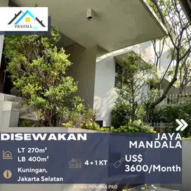 Disewa Rumah Bagus Siap Huni Expatriate Area di Jaya Mandala Kuningan