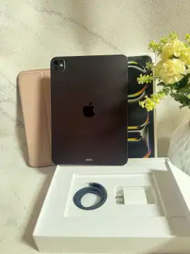 Apple iPad Pro 11 inch M4 Chip
 Baru Pake 5 Bulan, masih ada garansi