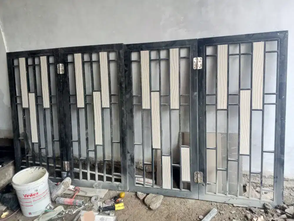 Pagar rumah custom