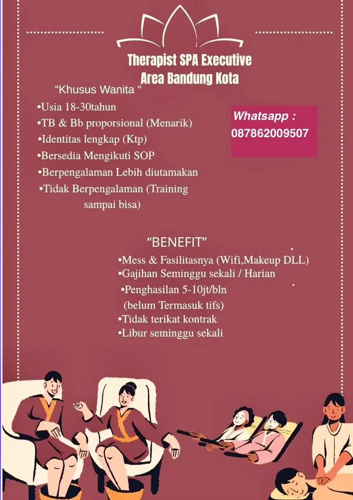 Loker therapis SPA