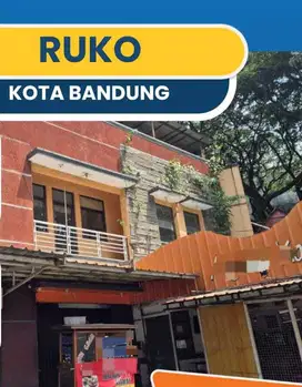 Ruko LELANG Murah 2 lantai SHM siap huni di Mainroad Jalan Buah Batu