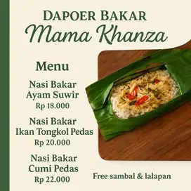 Nasi Bakar By mama khanza