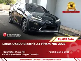 [ GARANSI 5TH ] Lexus UX300 UX 300 Electric AT Hitam 2022/2023