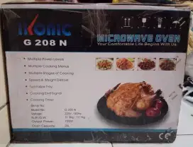 (Nego) Jual Microwave IKONIC G208N Baru