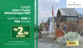 Tanah Murah Sleman 3 Menit ke Pasar Hewan Gamping
