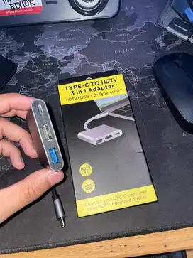 Type C 3 in 1 Adapter