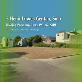 Kavling Premium Purbyan Baki Sukoharjo, Hanya 5 Menit dari Luwes Genta