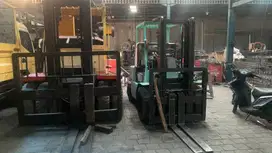 forklip bekas pakai perlu perbaikan dikit