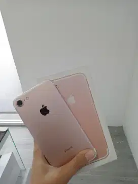 iphone 7 64gb Normal full set warna pink