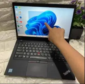Lenovo Thinkpad T490S i5 Gen8 Touchscreen - RAM 8gb SSD 256gb RA-RTV