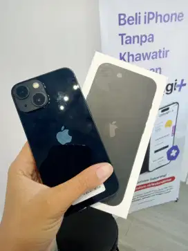 iphone 13 mini 128gb Normal full set warna hitam
