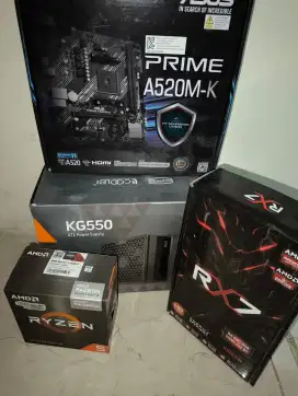 Jual PC gaming editing second mulus