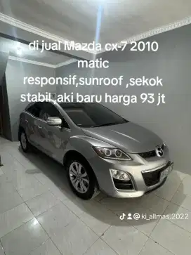 Jual cepat mobil matic Mazda CX-7 tahun 2010