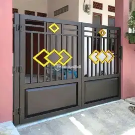 Pagar besi minimalis