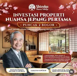 Investasi Properti Nuansa Jepang di Puncak Bogor