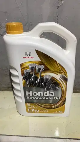 NEW!! OLI HONDA GOLD HAO SAE 0W- 20 4 Liter