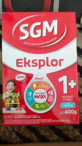 SUSU SGM Eksplore 1+ 400gr rasa vanila