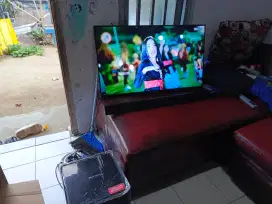 LED Tv 43 Polytron Android Tv Oke Google SOUNDBAR Istimewa