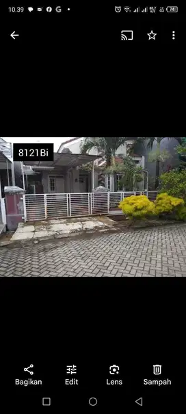Rumah siap huni di kluster realestat cit ra indah city cileungsi