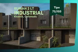 Rumah 2 Lt Industrial SHM, 10 Menit Kampus Unisri Solo