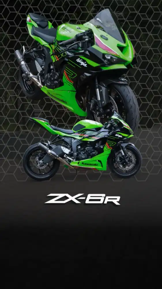 Kawasaki ZX6R ABS Tahun 2024