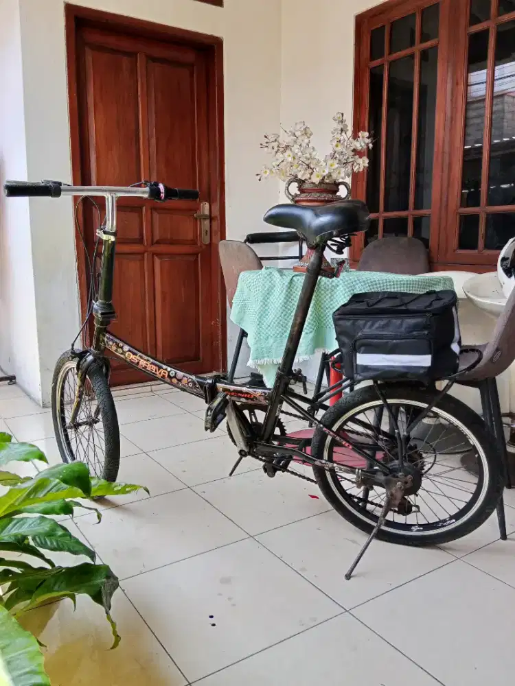 Sepeda Lipat Genio 20 inch 6 speed Shimano Original