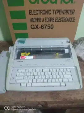 Mesin Tik Elektrik BROTHER GX-6750