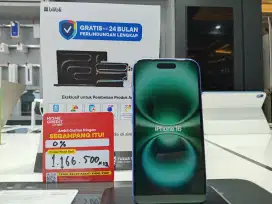 KREDIT Iphone 16 Basic Promo Bunga 0% syarat cuma KTP