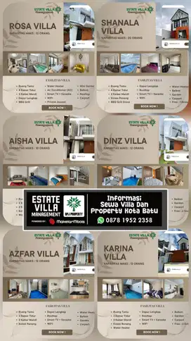 Sewa Villa Kota Batu, 18 Listing Villa Harga Tejangkau