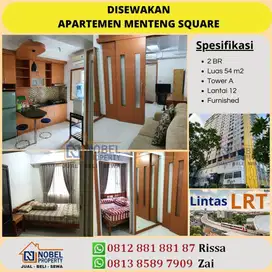 Disewakan Apartemen Menteng Square Furnished Luas 2 Unit Gabung