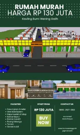 BIG PROMO RUMAH MINIMALIS MODERN MURAH