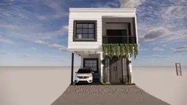 Rumah Baru Modern Harga Terjangkau di Cimanggis Dekat Toll Cimanggis