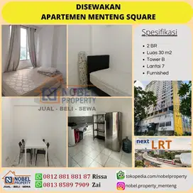 Disewakan Apartemen Menteng Square Semi Furnished 2BR