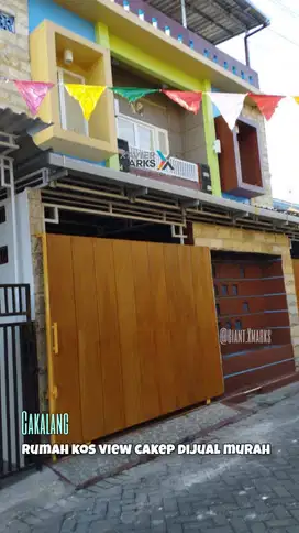 Jual murah rumah kos view cakep di cakalang Blimbing Malang